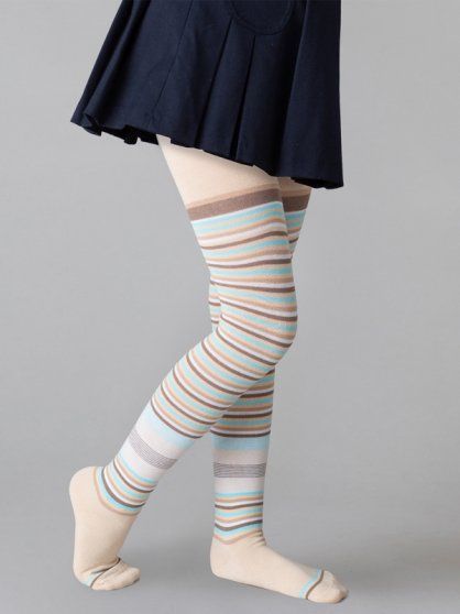 Children's tights, Omsa, 11P11-1 striped wholesale