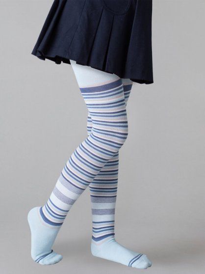 Children's tights, Omsa, 11P11-3 striped wholesale