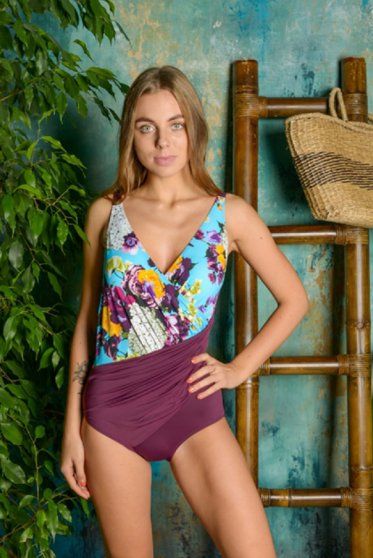 One-piece swimsuit molded cup, Allegro, 2214 wholesale