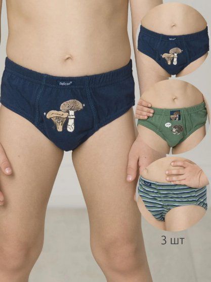 Briefs for boys, Pelican, BULB3303-3 wholesale